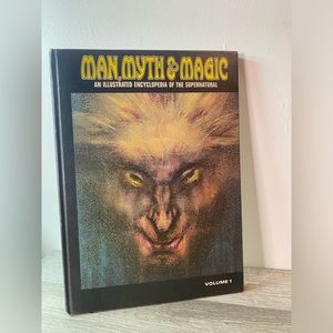 Man, Myth, Magic Book An Illustrated Encyclopedia of the Supernatural 1970 Vol 1